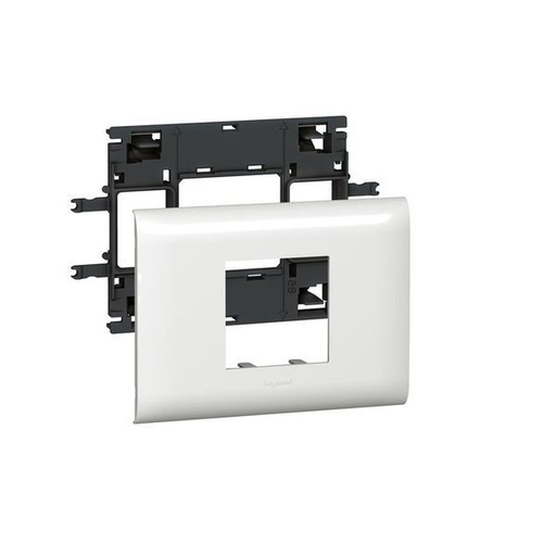 [LEG010992] Supports Mosaic 2 Modules Pour Goulotte Dlp Monobloc Avec Co legrand 010992