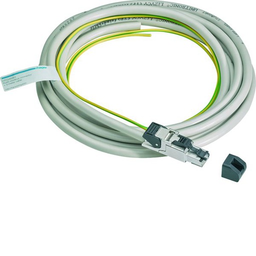 [HAG-HTG465H] Câble Modbus 3 m avec RJ45-fils nus et liaison terre pour départ Modbus. HTG465H