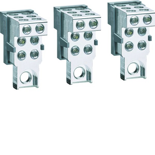 [HAG-HYT065H] Cage de raccordement P250 Cu/Al 3P 6x 6-35mm² HYT065H