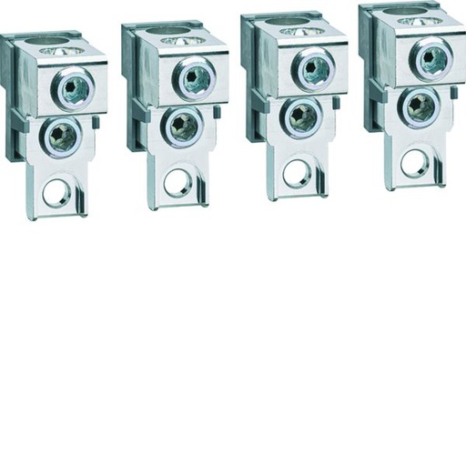 [HAG-HYT008H] Cage de raccordement P250 Cu/Al 4P 2x 35-120mm² HYT008H