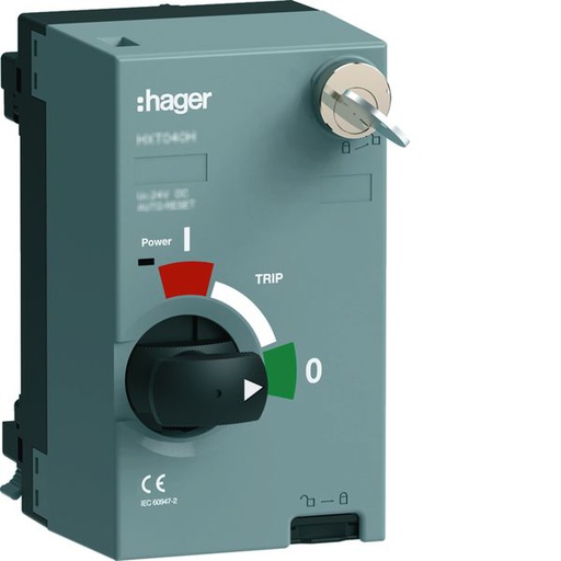 [HAG-HXT045HK] commande motorisée avec Auto-Reset + clé h3+ 200 - 220VAC/DC pour P250 HXT045HK