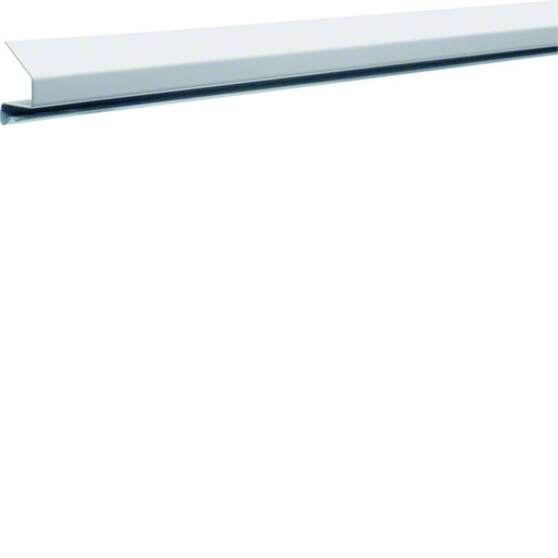 [HAG-BKIS1213019016] Socle latéral pour BKIS épais 12,5mm simple hauteur acier RAL 9016 Pure BKIS1213019016