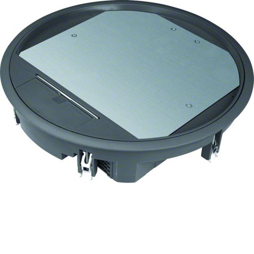 [HAG-VR12129005] Boîte de sol ronde 24 modules revêtement 12mm max Noir VR12129005