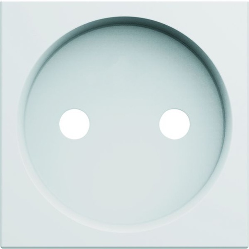 [HAG-WXD102B] Enjoliveur Gallery prise de courant 2P à puits, finition Pure WXD102B
