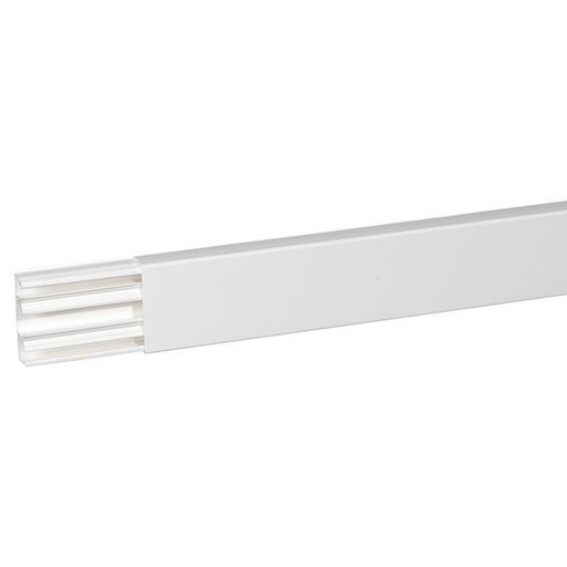 [LEG030114] Moulure Dlplus 60X20Mm 3 Compartiments Longueur 2,1M Blanc legrand 030114