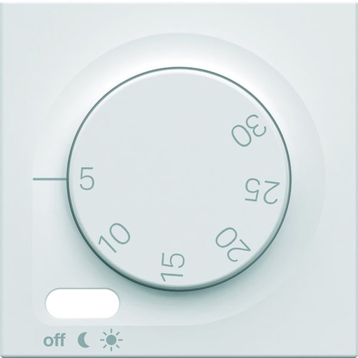 [HAG-WXD315B] Enjoliveur Gallery thermostat 2 modules , finition Pure WXD315B