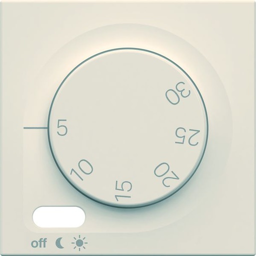 [HAG-WXD315D] Enjoliveur Gallery thermostat 2 modules , finition Dune WXD315D