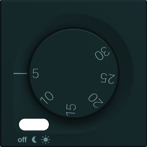 [HAG-WXD315N] Enjoliveur Gallery thermostat 2 modules , finition Night WXD315N