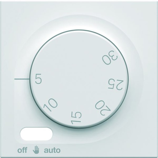 [HAG-WXD316B] Enjoliveur Gallery thermostat fil pilote 2 modules , finition Pure WXD316B
