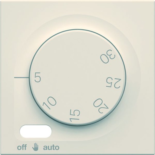[HAG-WXD316D] Enjoliveur Gallery thermostat fil pilote 2 modules , finition Dune WXD316D