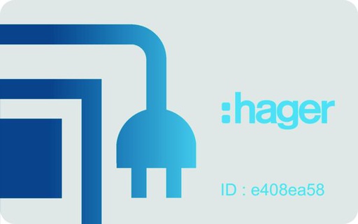 [HAG-XEVA410] Witty accessoire Kit de 3 cartes RFID Administrateur XEVA410
