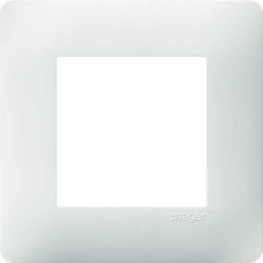 [HAG-WE40150] Plaque de finition Essensya 1 poste Pure lot de 50 WE40150