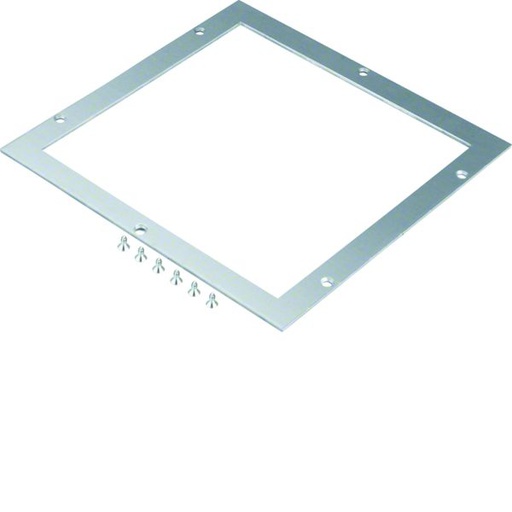 [HAG-UDM2244Q12] Cadre de montage l244mm x L244mm épais 4mm pour boîte de jonction acier 290 mm UDM2244Q12