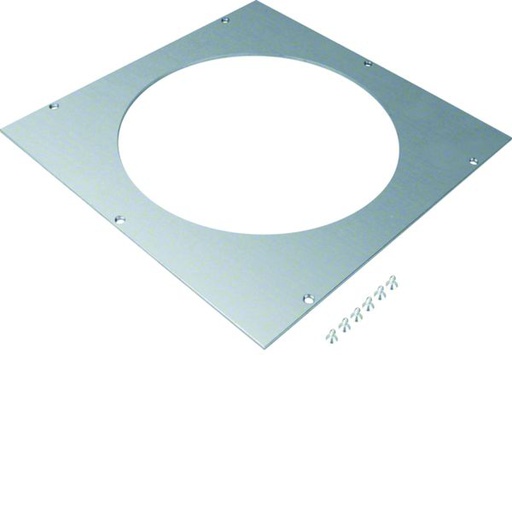 [HAG-UDM3275R10] Cadre de montage diam 275mm épais 4mm pour boîte de jonction acier 340 mm UDM3275R10