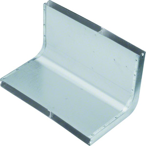 [HAG-UKK340282] Angle vertical 2 compartiments 28mm x 340mm pour sol béton UKK340282