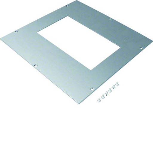 [HAG-UDM3147E04] Cadre de montage l147mm x L247mm épais 4mm pour boîte de jonction acier 340 mm UDM3147E04