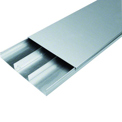 [HAG-UK340383] Goulotte acier 3 compartiments 38x340mm pour sol béton UK340383