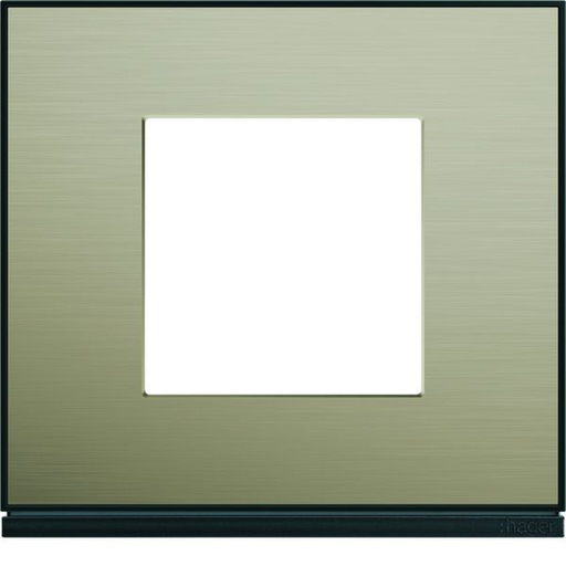 [HAG-WXP2202] Plaque de finition Gallery 1 poste Bronze WXP2202