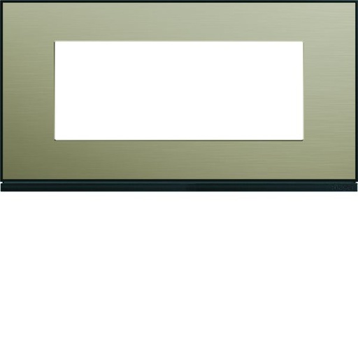 [HAG-WXP2205] Plaque de finition Gallery 5 modules Bronze entraxe 71 mm WXP2205