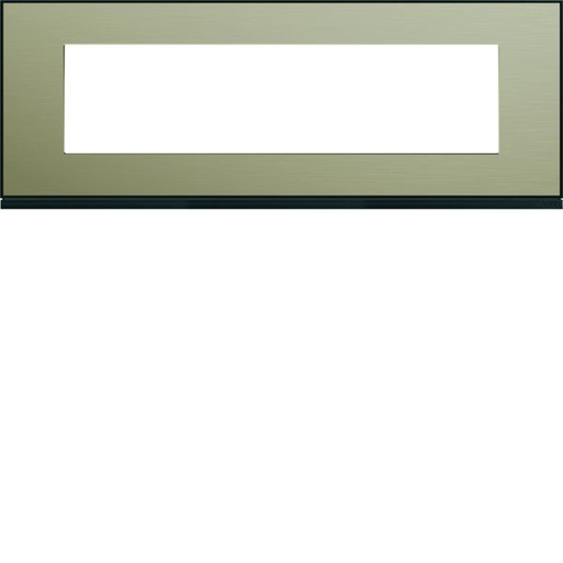 [HAG-WXP2208] Plaque de finition Gallery 8 modules Bronze entraxe 71 mm WXP2208
