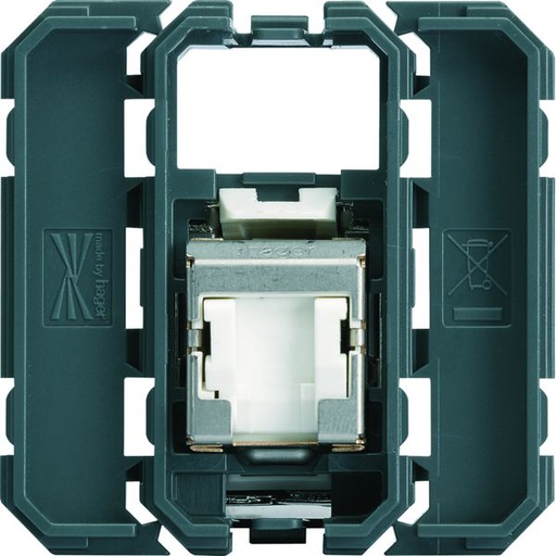 [HAG-WXF228] Prise Gallery RJ45 cat.6A STP pour Grade 3TV WXF228