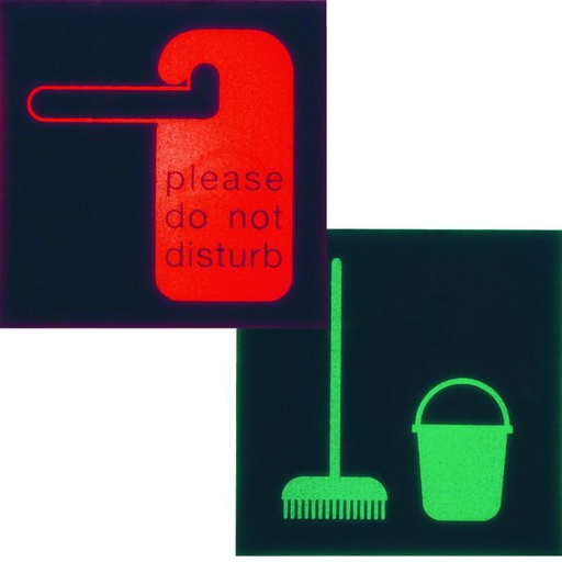 [HAG-WXA606] Etiquette pour voyant gallery 2 modules hotel WXA606