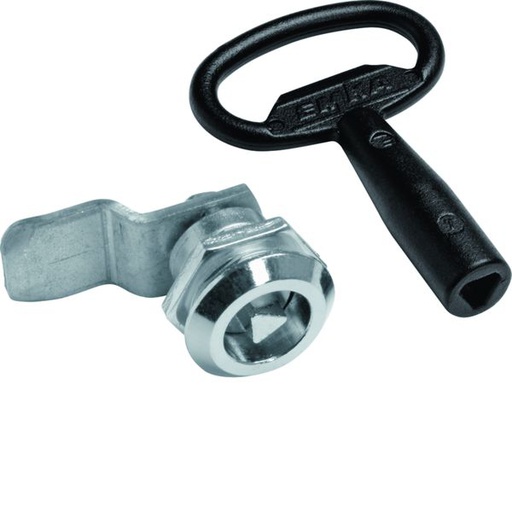 [HAG-FD00S2] Fermeture triangle de 7mm pour porte NewVegaD IP4x, avec 2 clés FD00S2