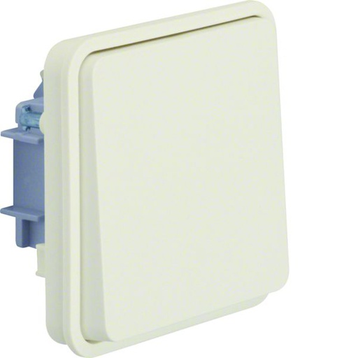 [HAG-WNA022B] cubyko Poussoir 1O/1F associable blanc IP55 WNA022B