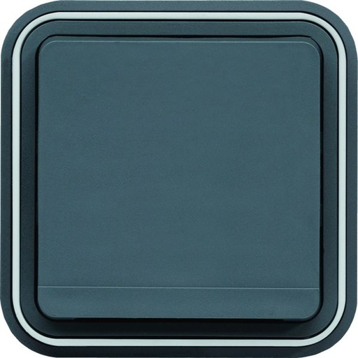 [HAG-WNE100] Prise de courant 2P+T Cubyko étanche IP55 grise pose en encastré WNE100