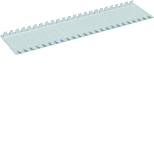 [HAG-VZ415] Obturateur en bande pour coffrets vector IP55 12 modules RAL 7035 gris clair VZ415