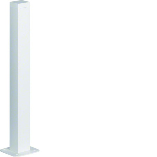 [HAG-DAP456509016] Colonnette officea h 650mm simple face alu anodisé RAL 9016 Pure DAP456509016