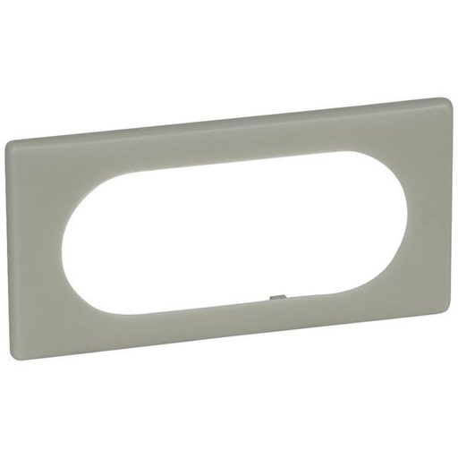 [LEG066715] Plaque 2P Etend Argile legrand 066715