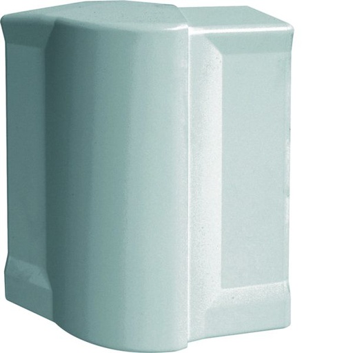 [HAG-GBD501313ALU] Angle extérieur variable goulotte d'installation GBA 50x130mm, PVC couleur Alu GBD501313ALU