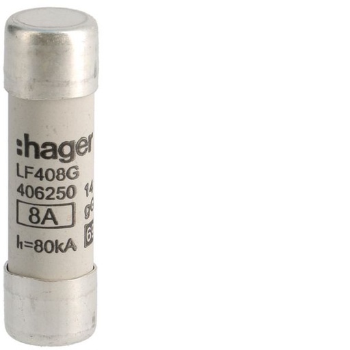 [HAG-LF408G] Cartouche fusible industrielle 14x51 gG 8A LF408G