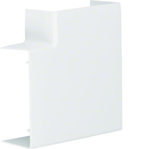 [HAG-LFF4009059016] Angle plat pour goulotte de distribution lifea LFF 40x90mm Blanc LFF4009059016