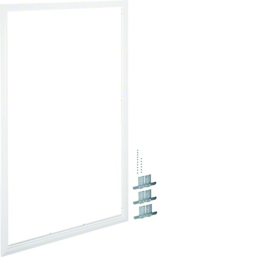 [HAG-FZ53B] Cadre de finition univers RAL9010 Blanc pur pour armoire 3 travées H1400xL800mm FZ53B
