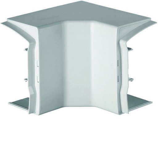 [HAG-GBD501004J9016] Angle intérieur 3D pour goulotte d'installation GBD 50x100mm, Blanc GBD501004J9016