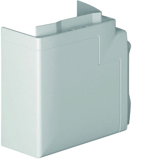 [HAG-GBD5010059016] Angle plat pour goulotte d'installation GBD 50x100mm, Blanc GBD5010059016