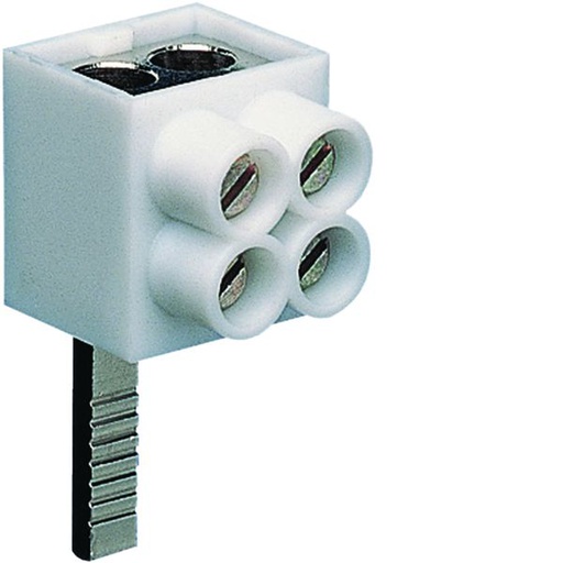 [HAG-KF82A] Borne de raccordement 1P à languette pour 2 câbles 16mm² KF82A