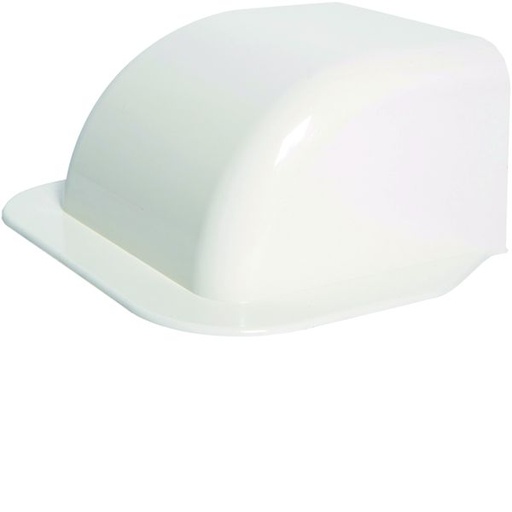 [HAG-CLM7512561] Passage de mur pour goulotte de climatisation CLM 75 x 125 mm Blanc paloma CLM7512561