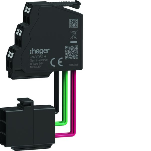 [HAG-HWY951HSA] Connecteur d'auxiliaire type B 6/6 pour ENCT, Sentinel (pièce détachée) HWY951HSA