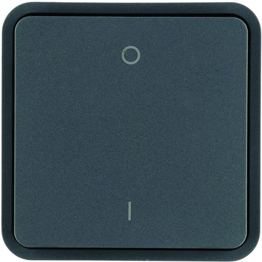 [HAG-WNT932] Cubyko 1 touche KNX pour éclairage coloris gris WNT932