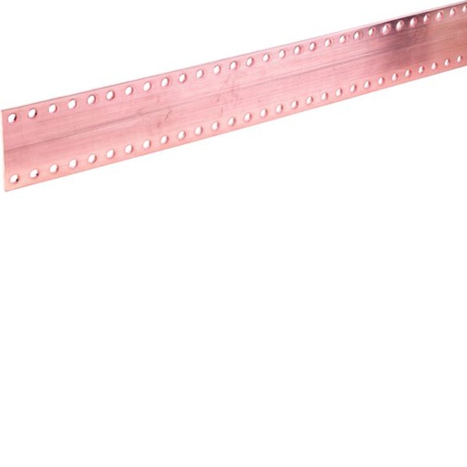 [HAG-UC967] Barre cuivre perforé M10 1000A 100x5x1750mm UC967