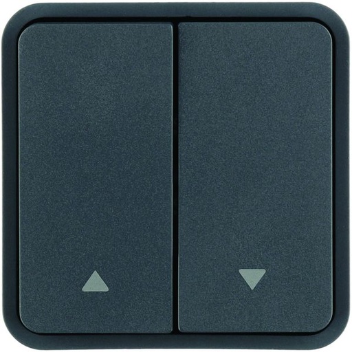 [HAG-WNT982] Cubyko 2 touches KNX pour 1 volet roulant coloris gris WNT982