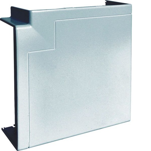 [HAG-GBD501315ALU] Angle plat pour goulotte d'installation GBA 50x130mm, PVC couleur Alu GBD501315ALU