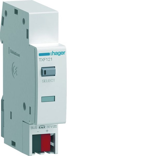 [HAG-TXF121] Interface de communication KNX pour compteurs d'énergie Hager TXF121