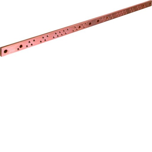 [HAG-UC922E] Barre cuivre perforé M10 1250A 60x10x1750mm UC922E