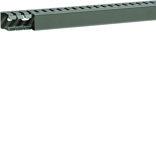 [HAG-BA7A40025] Goulotte de câblage BA7A 40x25mm PVC gris pierre BA7A40025