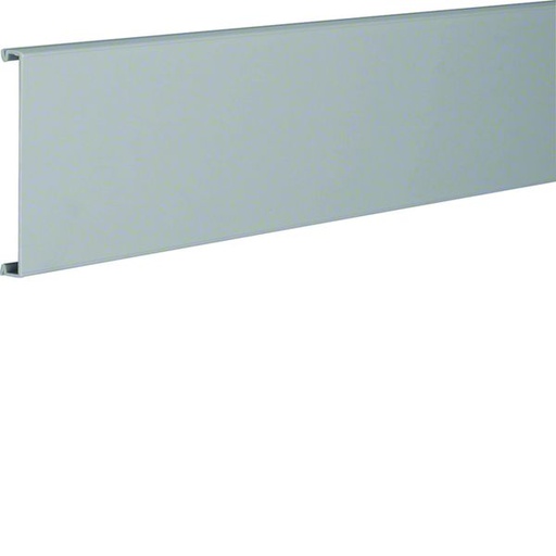[HAG-BA71002] Couvercle pour goulotte de câblage BA7 largeur 100mm PVC gris pierre BA71002