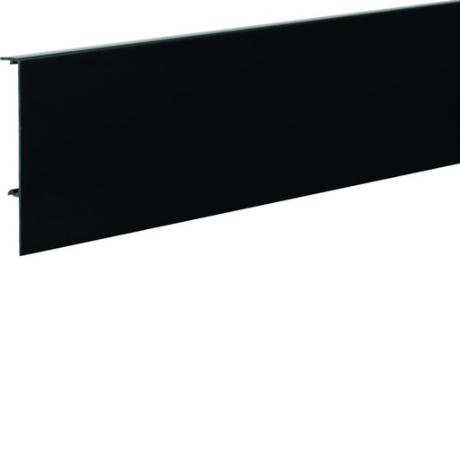 [HAG-SL1510029011] Couvercle pour plinthe SL 15x100mm Graphite Noir SL1510029011